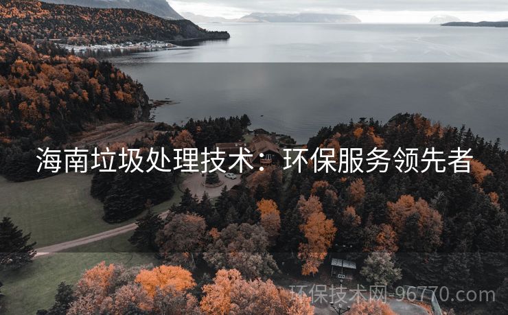 海南垃圾處理技術(shù)：環(huán)保服務(wù)領(lǐng)先者